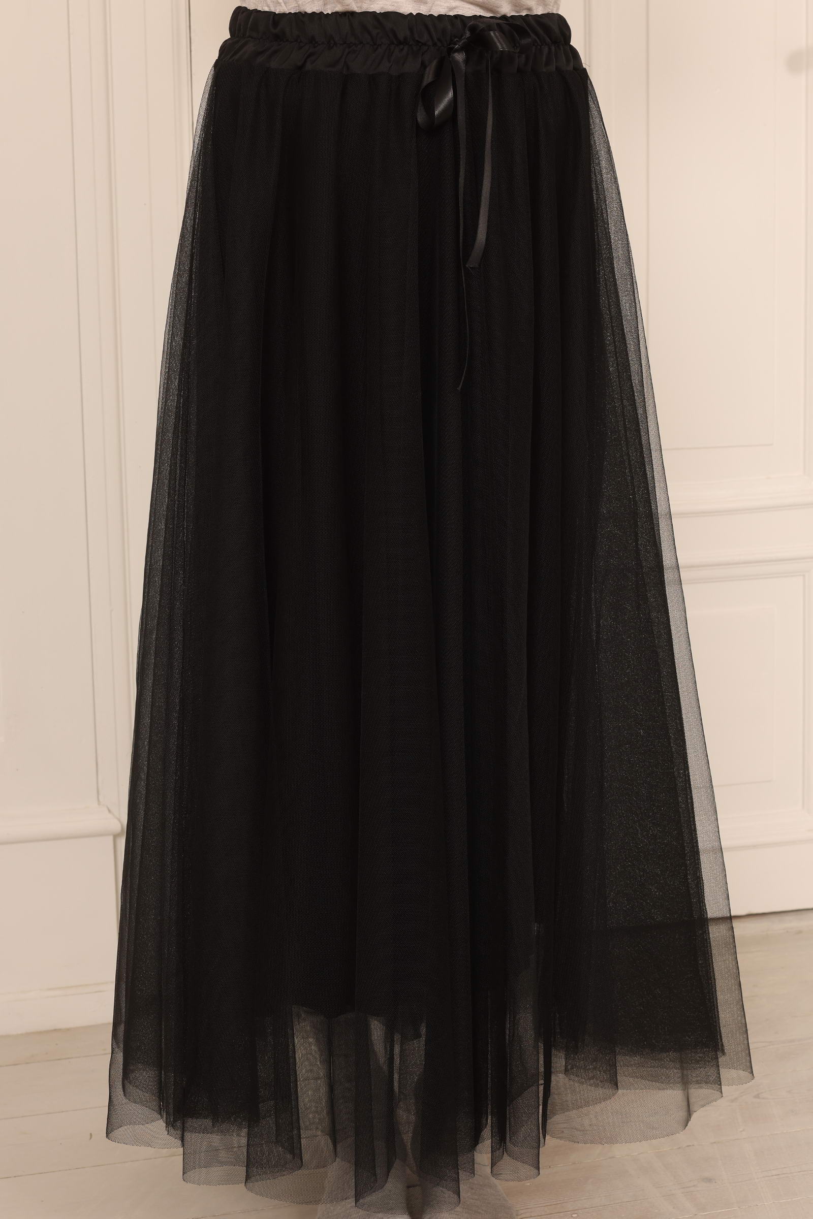 A-line Tulle Skirt style MK04-015/black