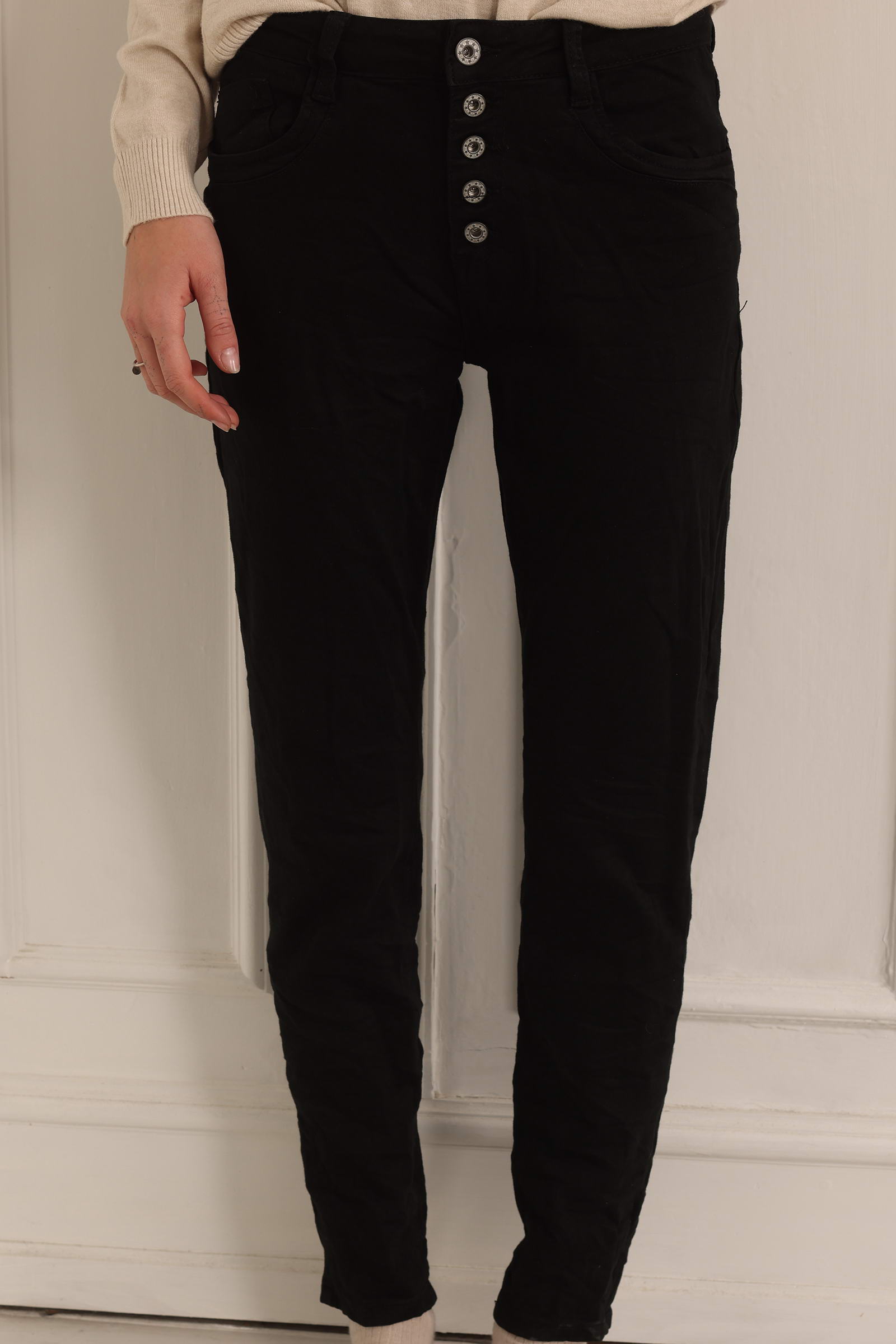 Slim jeans style Y1227/black