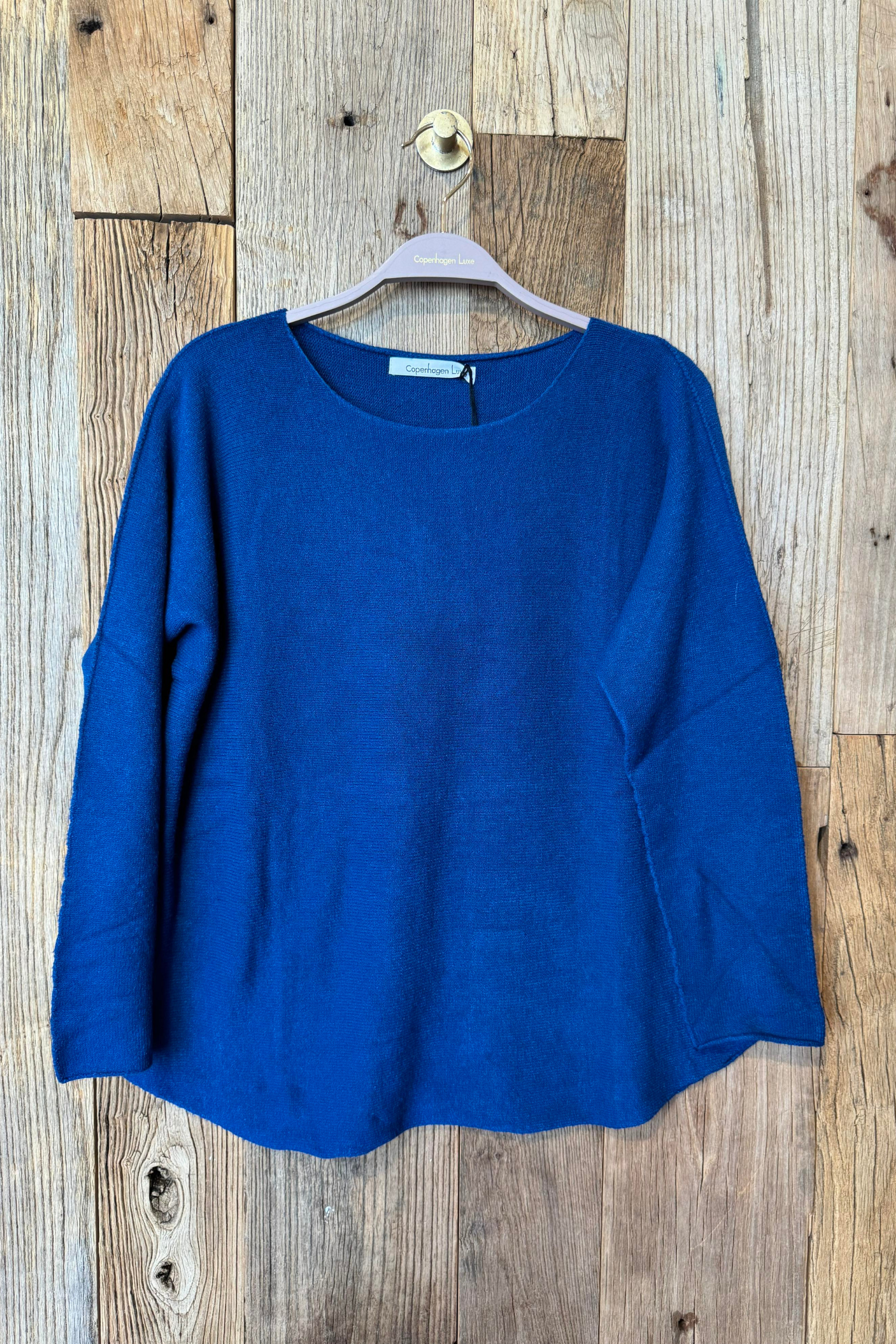 Viscose Blend Sweater - Style 7013 (Denim Blue)